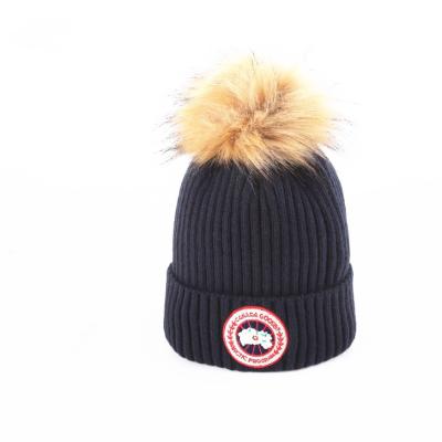 China New Fashion JOINT Acrylic Unisex Beanies Hats Custom Logo for sale