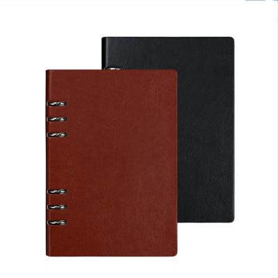 China Newest High Performance Hardcover Business PU Leather Notebook Planner Organizer Loose Leaf for sale