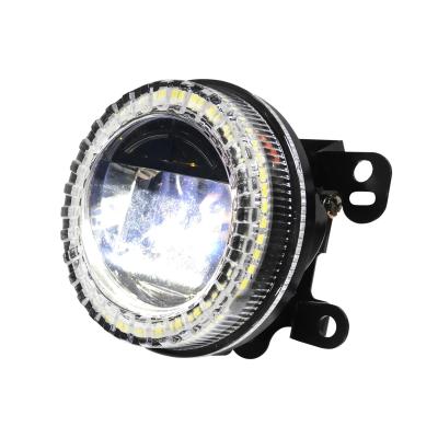 China Aluminum / Plastic Dual Color Led Fog Light For Jeep Wrangler for sale