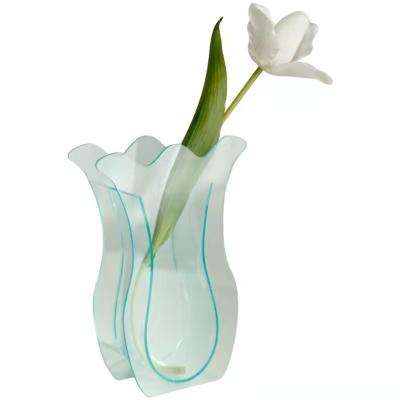 China Art Deco Wholesale Flower Terrarium Vase Modern Design Small Acrylic Bouquet Holder Rustic Vase Decor for sale