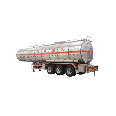 China Hot Sale 3 Axle Truck Trailer 30000 Liter Fuel Tanker Truck Diesel Tanker Truck Semi Trailer For Sale for sale