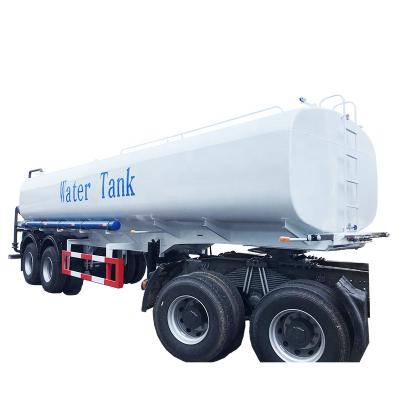 China Factory price Triaxle 3 axle 4 axle 45000 liters water tanker truck trailer semi trailer for sale for sale