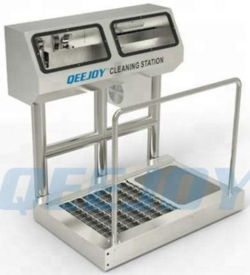 China QEEJOY SR03 Hotels Hygiene Clean Station With Roller Brush for sale