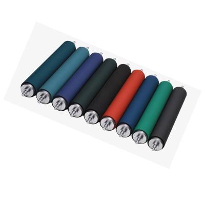 China Durable Professional Production Of Polyurethane Rubber Roller Rubber Coated Idler Printing Industrial Rubber Roller for sale