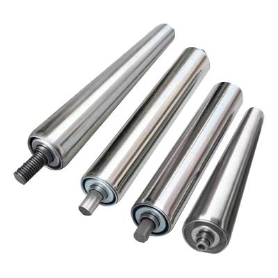 China Machine Manufacturers Supply 304 Stainless Steel Mirror Roller Chrome Plated Mirror Roller Power Roller for sale