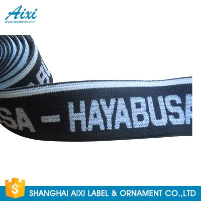 China Woven Elastic Tape Jacquard Elastic Waistband Printed Logo Men's Underwear for sale