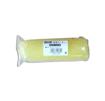 China Painting or cleaning two sizes of sand bone roller PU and PP roller used for painting or cleaning yellow garden roller for sale