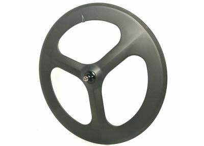 China Toray 700 de Koolstof van de Spoorfiets sprak Wielen 20MM Breedte met 3 Trispoke spraken Te koop