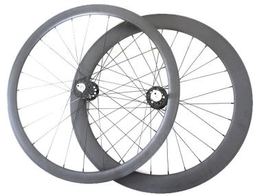 China 700C de Fiets van het koolstofspoor rijdt Voorzijde 38MM Achtergedeelte 50MM Staand vistuig Wheelset Te koop