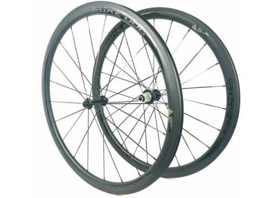 China BIKEDOC 38MM Bicycle Wheel 700C Road Bike Powerway R13 Hub Aero Spoke for sale