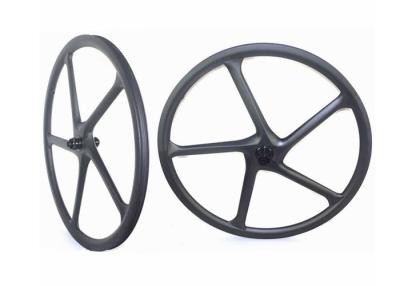 China Carbon Wheels Mountain 29ER Ruote MTB 5 Spoke Wheel Tubeless Bicycle Wheel 29 Te koop