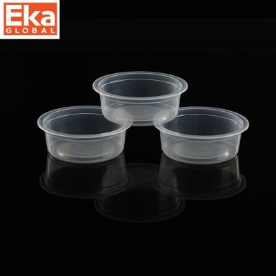 China EVOH High Quality 3.7oz/109ml Widely Used Superior Disposable Juice Cups Disposable Plastic Cup for sale