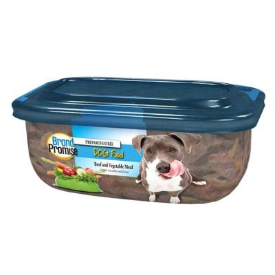 China Household 150ml Multi-Layer Plastic Dog Bowl Disposable Pet PP Plastic Bowl With Lid for sale