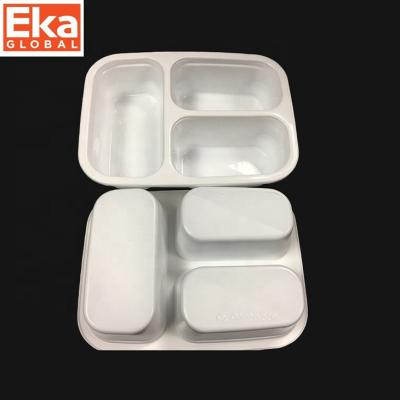 China Factory Supply Good Price Disposable Food Grade Plastic Bento Lunch Box for sale