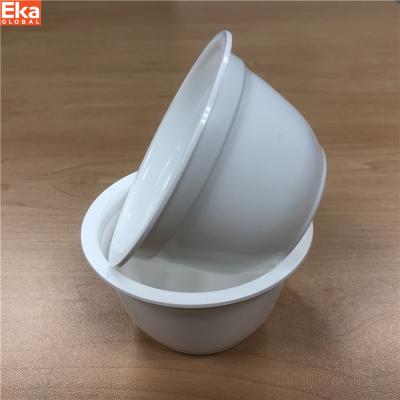 China 6.56oz pp disposable round microwave food container multi-layer transparent multi-layer baby food plastic cup for sale