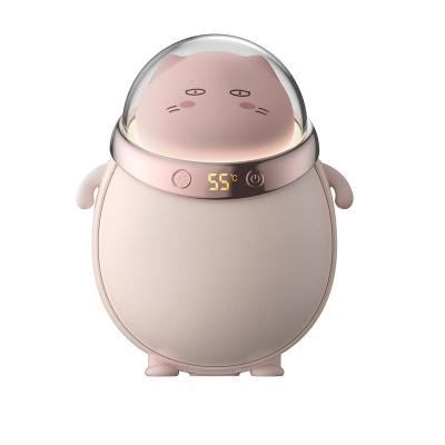 China Rechargeable Reusable Electric Hand Warmer Bank Hotel Health Care Products USB Portable Mini Heater Mobile Power Bank for sale