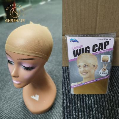 China For Home Use Ghrehair Private Label Stocking Glueless Mesh Caps Breathable Hot Selling Naked Wig For Making Wigs for sale