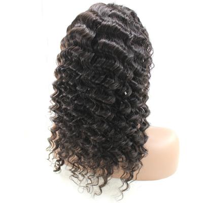 China Factory Wholesale Hd Soft Wave Deep Wave Hair Lace Front Wigs,Brazilian Virgin Hair Wigs,Unprocessed Raw Weaves And Wigs for sale