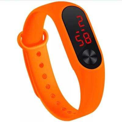 China M2 factory wholesale children's electronic watch chronograph LED outdoor waterproof silicone touch best-selling electronic watch for sale