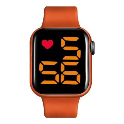 China Auto Date Touch Screen Watches Silicone Band Day Date Electronic Watches for sale