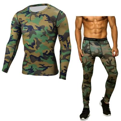 China Windproof Sportswear Casual Training Breathable High Flexibility Men's Fitness Suit Running for sale