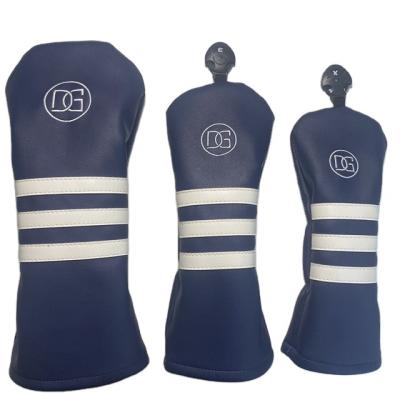 China Driver / Fairway / Hybrid OEM&ODM Custom Design Golf Cover 1 3 X Tag Golf Club Rotary Head Covers for sale