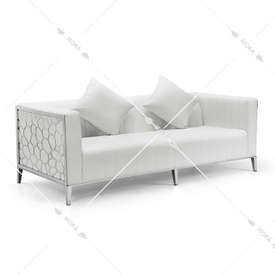 China 2022 Modern Exclusive Popular Design Beautiful Interior Design Wedding Event Upholstered Sofa Set Luxury Living Room for sale