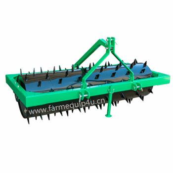 China Agricutural Farm Tractor 3-Point Lawn Aerator Roller; farm land roller with spikes for sale