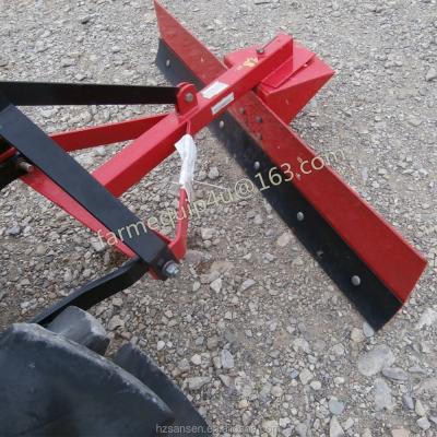 China Farm tractor mounted three point hitch grader blade with CE; tractor pusher rear blade for sale