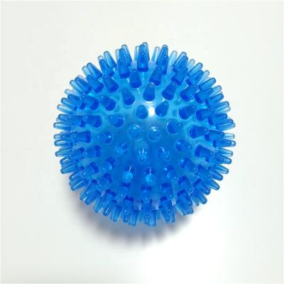 China TPR Viable Squeaky Plastic Pet Toy Ball Dog Chew Toy for sale