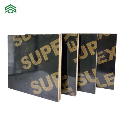 China Modern Cheap Price 18mm Thickness Hardwood Film Faced Plywood For Construction for sale