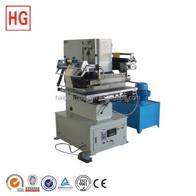 China Card printer stamping machine /gold foil stamping machine /flated hydraulic hot stamping machine for wood for sale