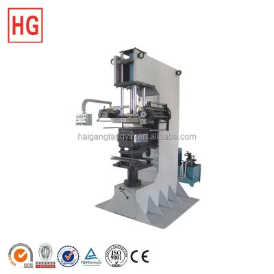 China Plastic products waste bins hot stamping machine / hot foil printing machine / bronzer for sale