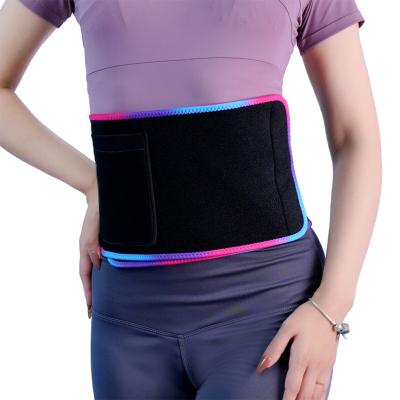 China Custom Trainer Trimmer Waist Support Neoprene Body Workout Waist Trimmer Belt Logo Slim Body Back Support for sale