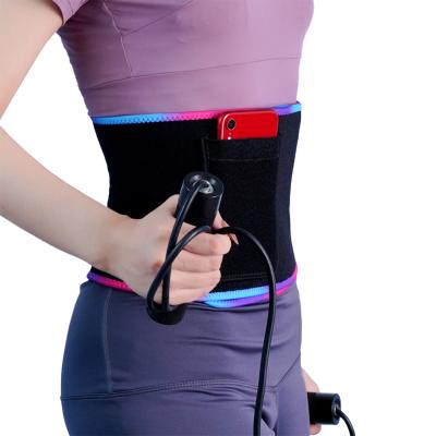 China China Back Body Neoprene Waist Support Belt Slim Waist Training Lumbar Support Weight Loss Waist Trainer Support for sale