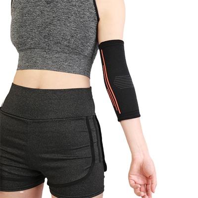 China Supply Sport Protection Netting Elbow Straps Support Elastic Brace Sport Protect Arm Support Elbow Long Sleeve for sale