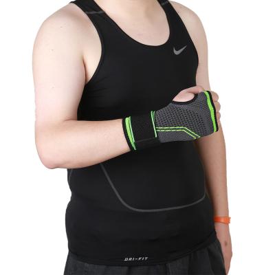 China Wholesale Breathable And Adjustable Palm Protection Compression Pain Relief Wrist Band Wrist Support Palm Brace For Sports for sale