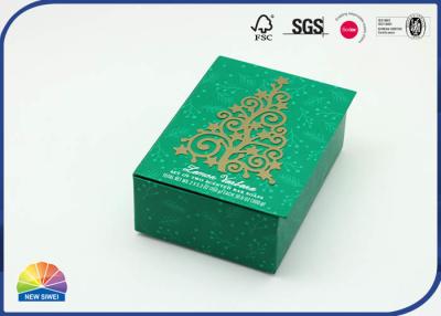 China CMYK Foldable Rigid Customized Soap Hinged Lid Boxes Eco Friendly For Christmas for sale