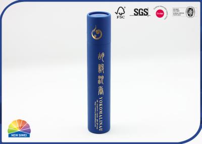 China Pantone Print Paper Tube Package Wrap Moxa Stick Aromatherapy Rattan for sale