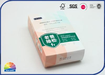 China Impresión plegable de papel de encargo Matte Lamination Recycled Box de la caja 4C en venta