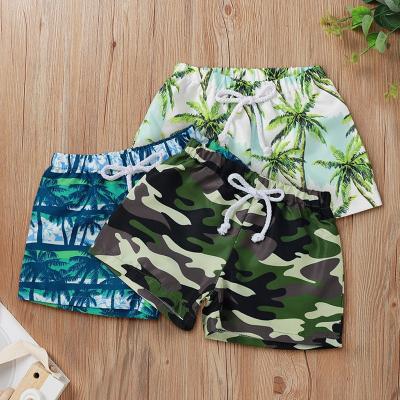 China Viable Kids Boys Shorts Print Camouflage Shorts Casual Straight Waist Kids Elastic Shorts for sale