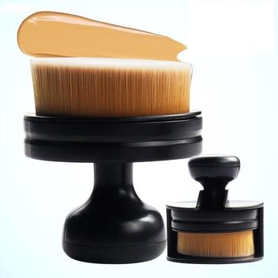 China Flat Brush Single Base Brushes BB Cream Kabuki Makeup Foundation Flat Brush for sale