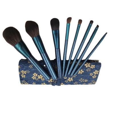 China 8 Pcs Synthetic Hair Makeup Brush Kit Custom Face Base Makeup Brush Set Makeup Brush Tools for sale