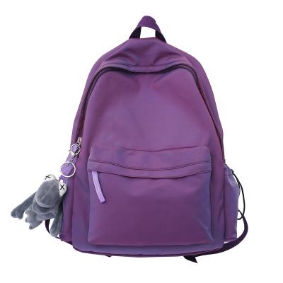 China Double color waterproof best-selling fashion shoulder computer leisure high quality nylon backpack for sale