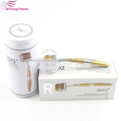 China Wholesale zgts 192 mini stainless needles Anti-hair removal factory dermaroller titanium derma roller for sale