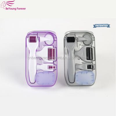 China Anti-hair removal supplier unique roller set 6 in 1 Canton derma roller manufacturer derma roller for sale