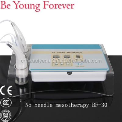 China Anti-hair removal skin beauty with needle /no brush photon BIO and LED mesotherapy machine BF-30 for sale