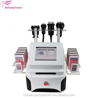 China Popular BL-58 New Weight Loss Cavi Lipo Laser Vacuum RF Slimming Machine Fat Fat Cavitation System Lipo Laser Cavitation System for sale