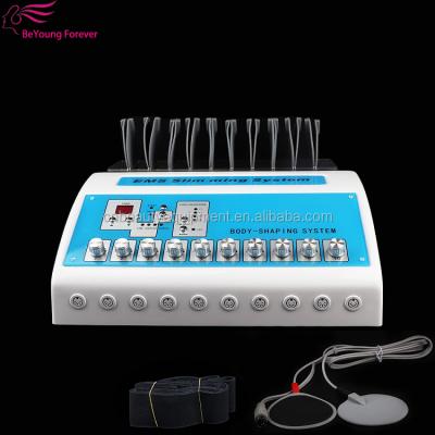 China Detox Electro Fitness Electric Stimulator EMS Weight Loss Electrotherapy Machine Muscle Stimulation for sale