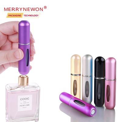 China Personal Care Spray Refillable Mini Perfume Atomizer Bottle 8ml Perfume Custom Supplies Eco-friendly Packaging for sale